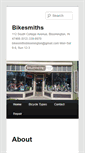 Mobile Screenshot of bikesmiths.net